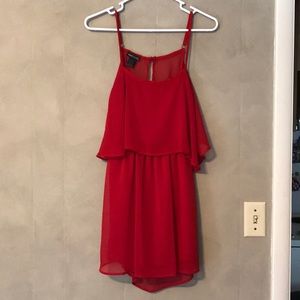 Wet Seal Red Dress. Small.